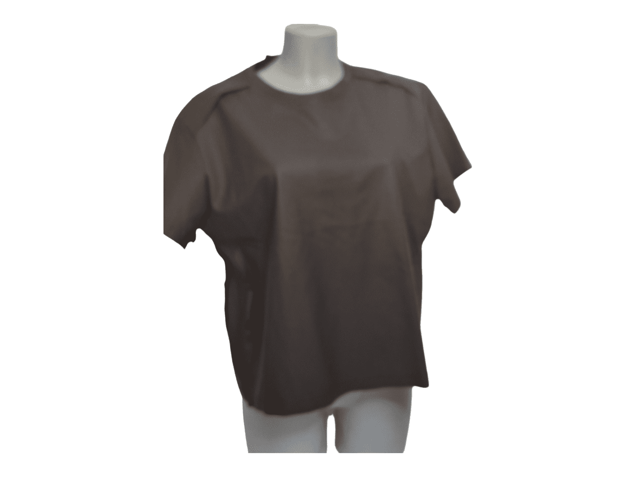 T-Shirt noir DIESEL - STYLE CUIR