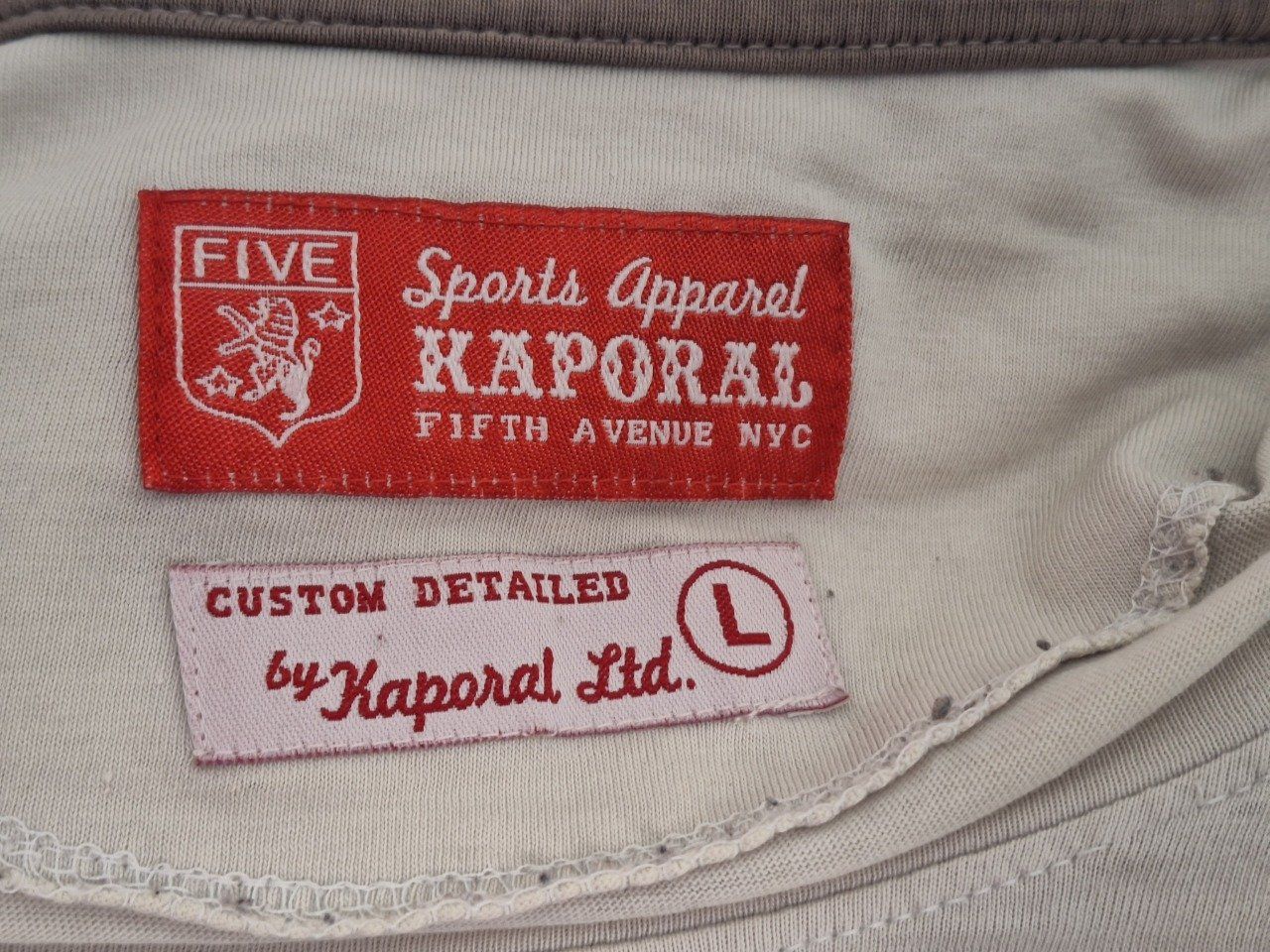 T-Shirt manches longues KAPORAL coton 