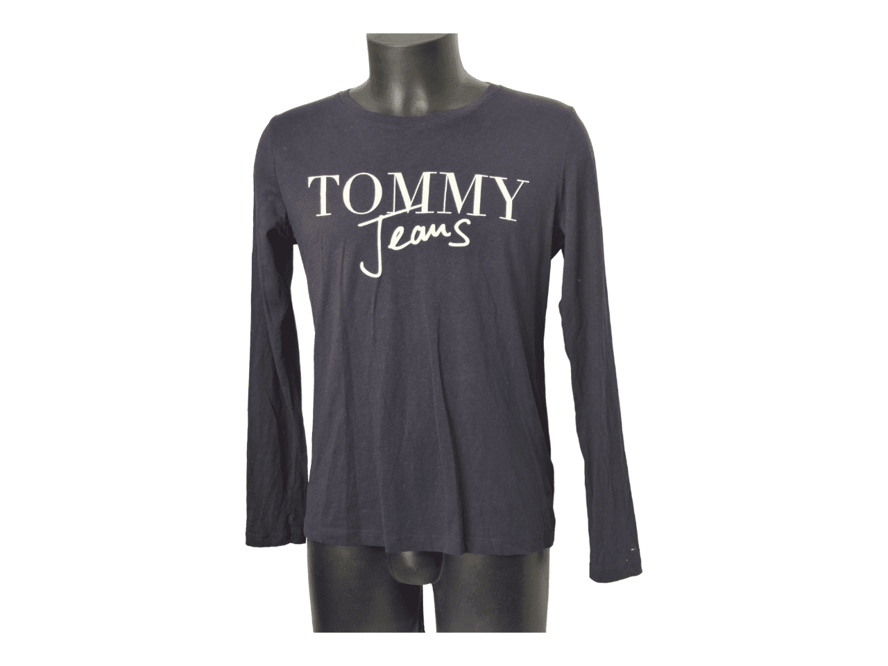 T-Shirt manches longues bleu nuit TOMMY JEANS