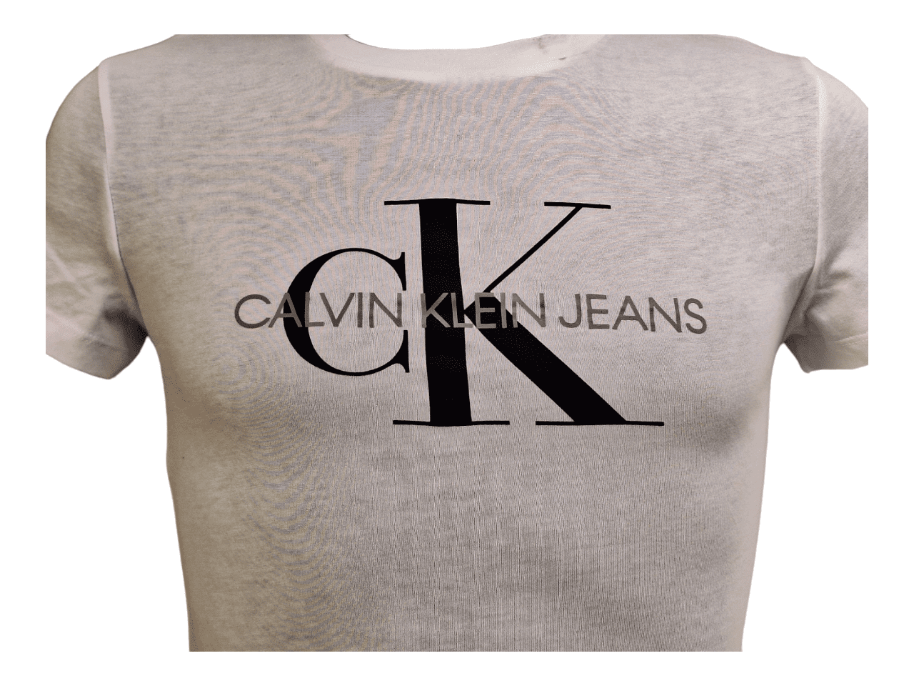 T-Shirt blanc CALVIN KLEIN JEANS taille XS