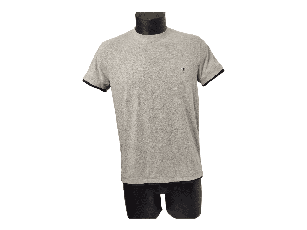 T-Shirt gris chiné HARMONT and BLAINE taille XL