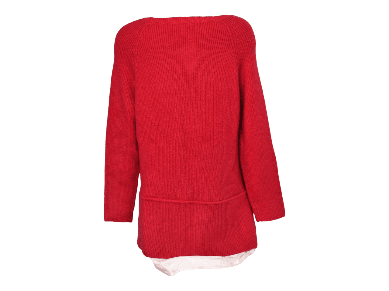 Pull sous chemise intégrée - rouge - ESPRIT taille L