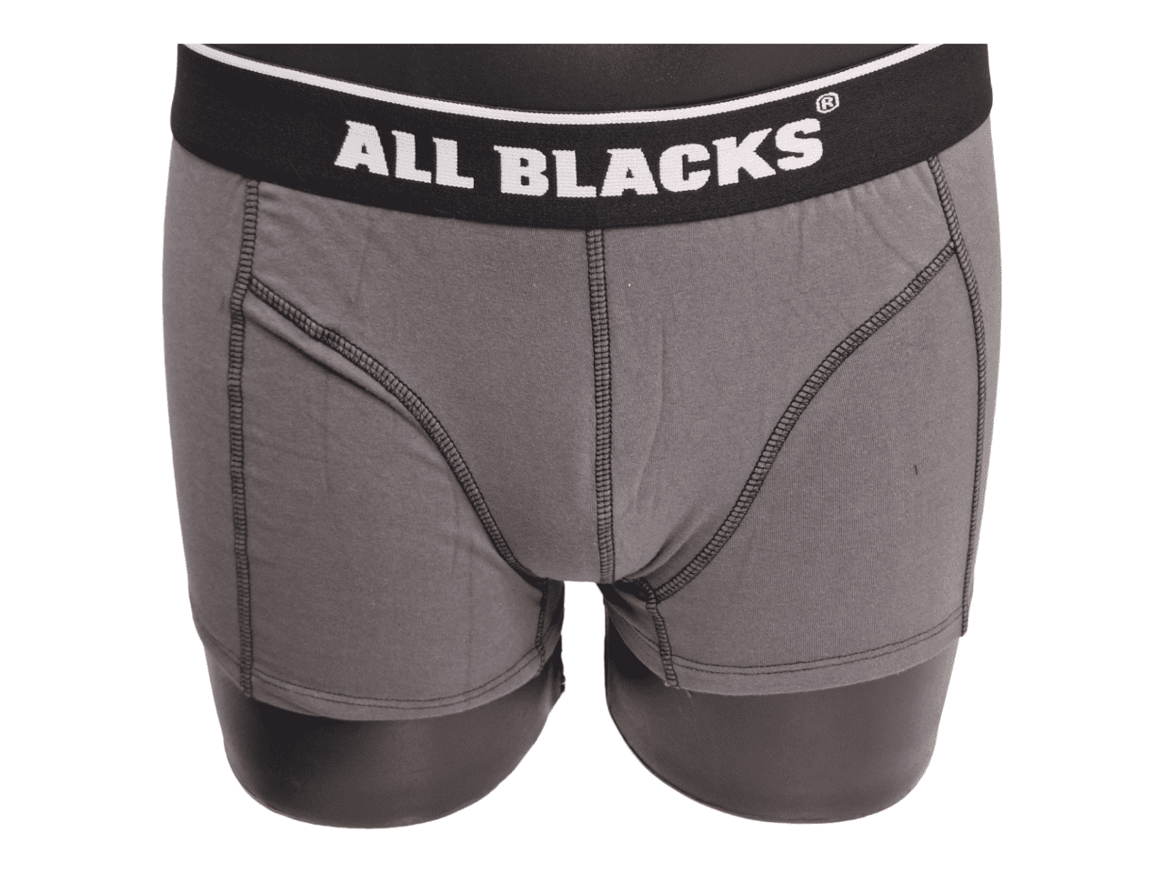 Boxers ALL BLACKS coton par lot de 3 pièces Noir, Blanc, Gris taille L