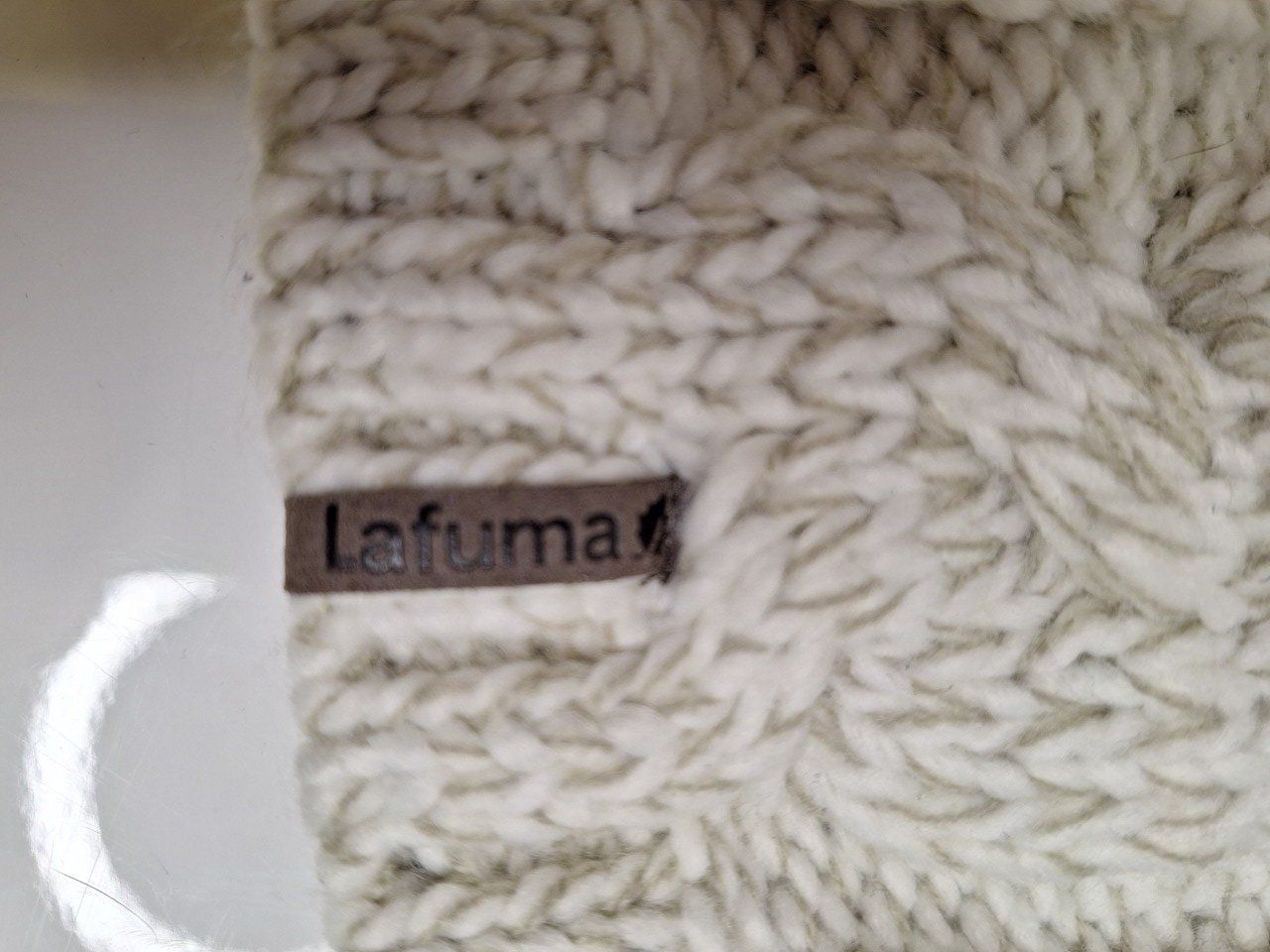 Bonnet de marque LAFUMA laine claire - Copie