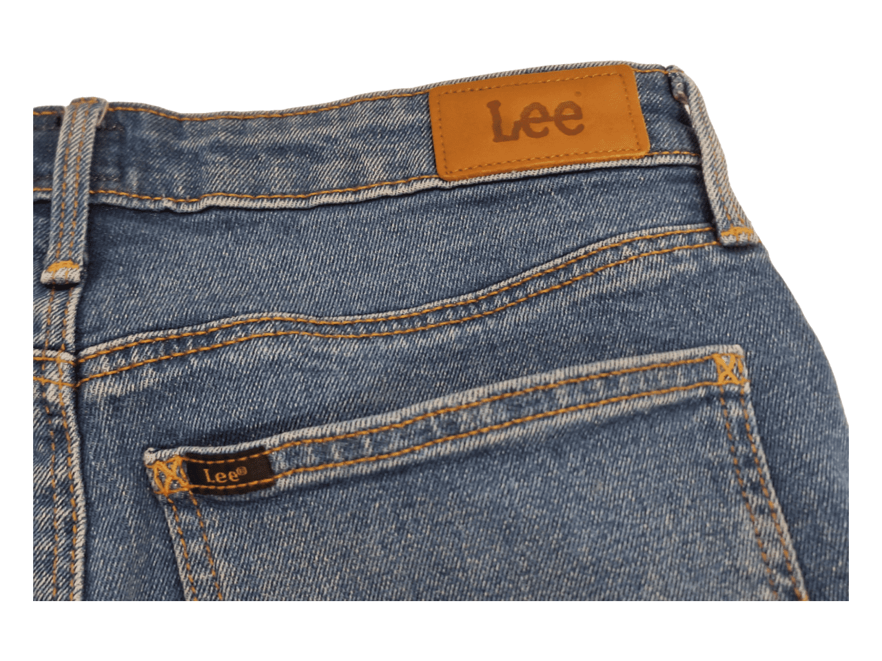 Jupe courte LEE COOPER Jeans bleue Midi Skirt