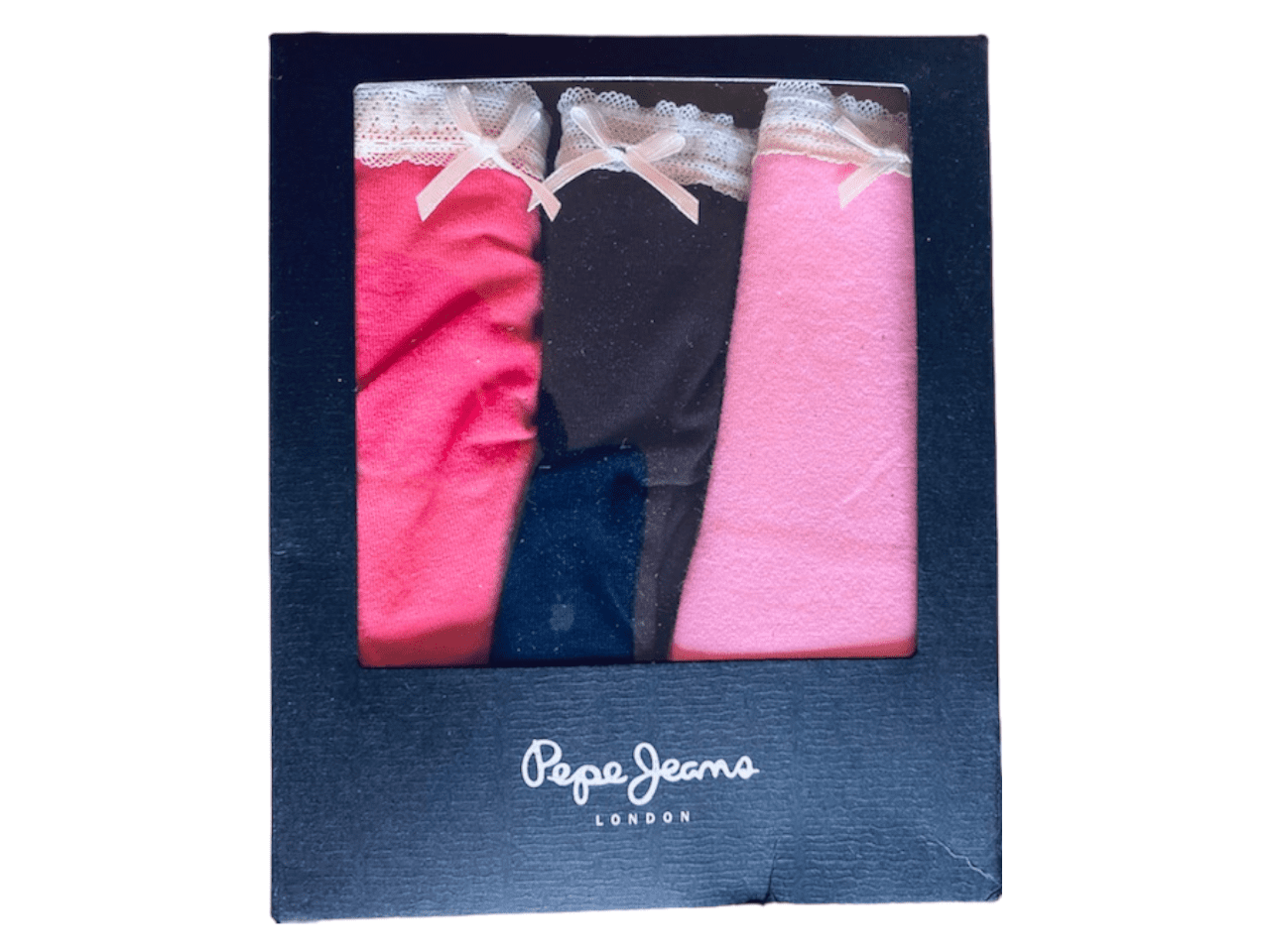 LOT 3 CULOTTES PEPE JEANS - MODELE ROSE TAILLE S